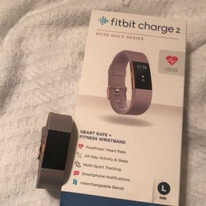 Fitbit charge 2 rose gold